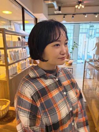 ショート パーマ SHICUNE /ミホのヘアスタイル