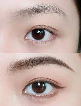 アイブロウ ⛱Mi ˋˏᰔᩚˎˊ Na⛱のマツエク・マツパデザイン