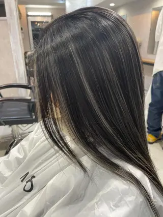 ミディアム 矢島颯哉/ハイトーン ブリーチカラー💎のヘアスタイル