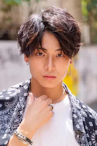 ショート カラー パーマ メンズ ヘアアレンジ 【韓国ヘア】 人気No.1/ユウキのヘアスタイル