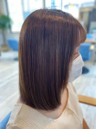 ミディアム カラー 小林 祥弘のヘアスタイル