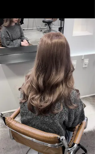 ロング カラー 石川 裕将のヘアスタイル