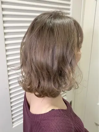 ミディアム 新宿 木下拓哉のヘアスタイル