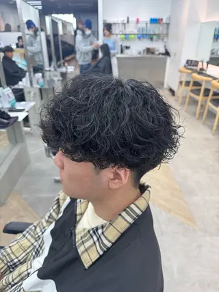 パーマ メンズ ☀️メンズパーマ☀️ /栄/濵﨑新成のヘアスタイル