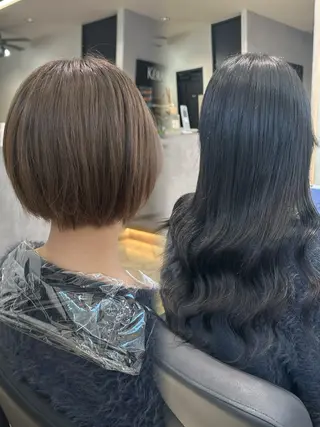 ロング 店長山田 やまでぃーのヘアスタイル