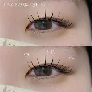 マツエク・マツパ EYELA YUKAのマツエク・マツパデザイン