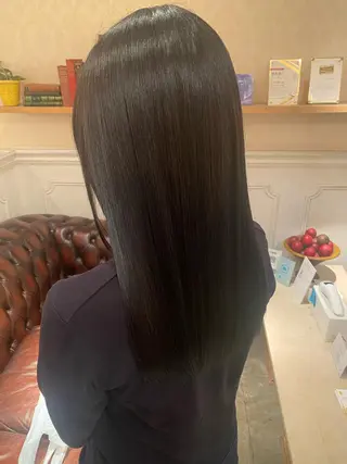 ロング 髪質改善／美髪矯正 林田和真のヘアスタイル