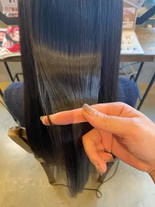 ロング 丹野 美樹のヘアスタイル