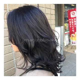 細めハイライト🩶 ボブ/レイヤーカットのヘアスタイル