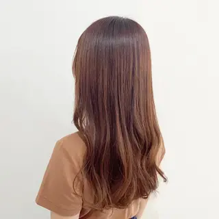 ロング カラー お洒落パーマ/ 艶カラー/michiのヘアスタイル