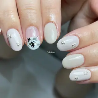 ミディアム ネイル richeri beautyのネイルデザイン