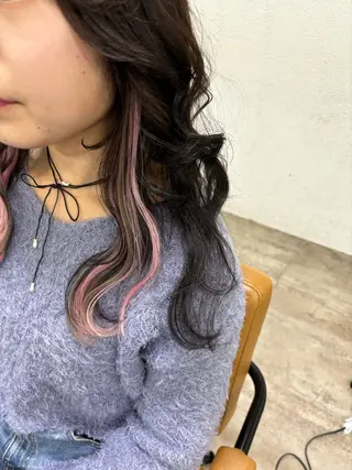 セミロング ️❤️透明感カラー Yūka❤️のヘアスタイル