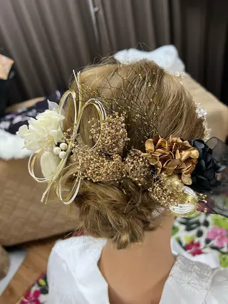 ヘアアレンジ 萱場 利恵のヘアスタイル