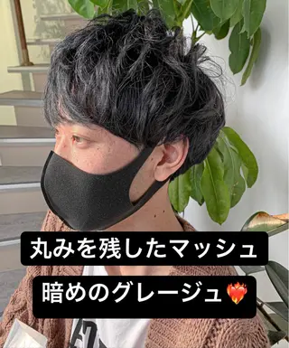 メンズ ハルキ/ 髪質改善のヘアスタイル