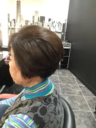 ショート カラー Annon プライベートサロンのヘアスタイル