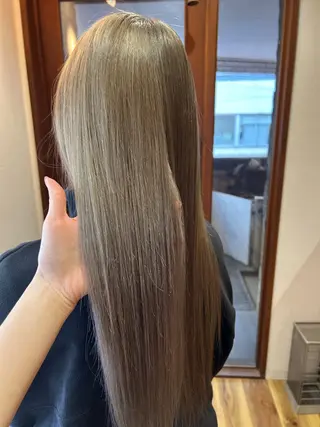 ロング カラー 🎀たな 🧸のヘアスタイル