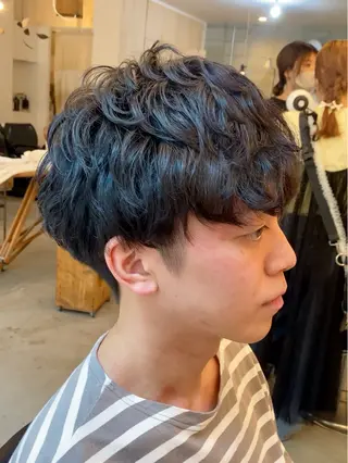 パーマ 井口 彰也のヘアスタイル