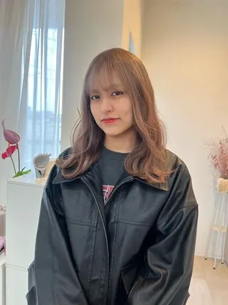 ロング カラー tonari所属・tonari MICHIKAのヘアスタイル