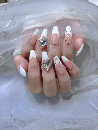 ネイル 長さだし専門店 M2　rikaのネイルデザイン