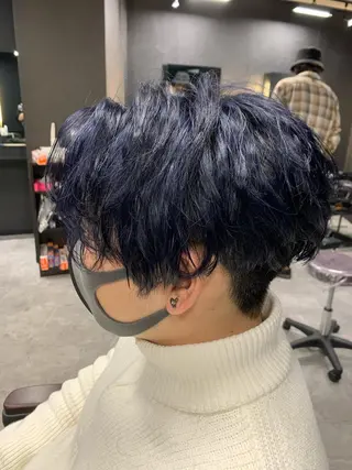 カラー メンズ 倉田 よしきのヘアスタイル