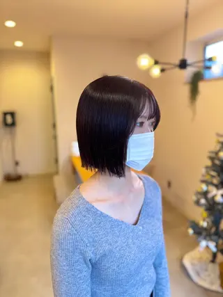 ショート カラー May hair【メイヘア】所属・サイトウ ヒトミ 【メイヘア】のヘアスタイル