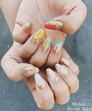 ネイル Michell Pr ivateSalonのネイルデザイン