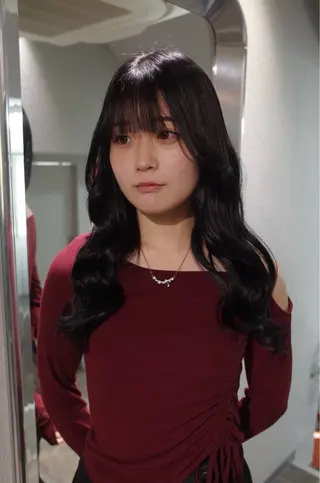 セミロング カラー Momoka🪷 /ハイトーンのヘアスタイル