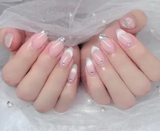 ネイル 🎀PG🩵 ネイルサロンのネイルデザイン