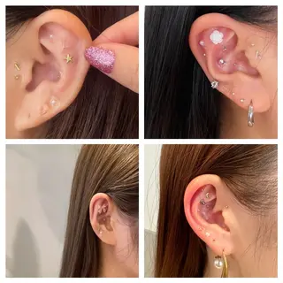 ﾋﾞｭｰﾃｨ オレンジのマツエク・マツパデザイン