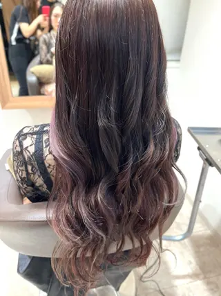 ロング カラー 髪質改善SALON CLALA by Manis of hair所属・尾崎 百花のヘアスタイル