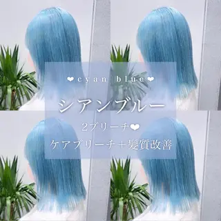 ロング カラー ヘアアレンジ 𝘳𝘺𝘰𝘬𝘢 髪質改善／ブリーチのヘアスタイル