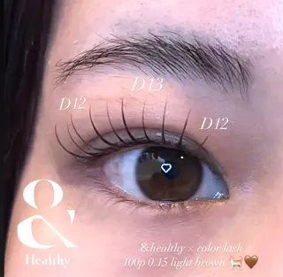 マツエク・マツパ ウエノ ユウイのマツエク・マツパデザイン