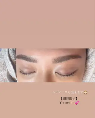 アイブロウ Salon de VARNISH所属・アイリスト yuukaのマツエク・マツパデザイン