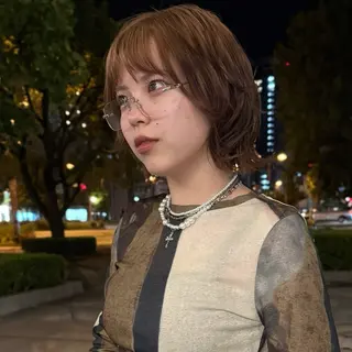 ショート ボブ/ショートボブ/ 岡山駅/別曽遥也のヘアスタイル