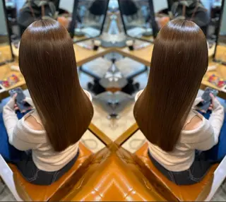 ロング she2　shinjuku所属・髪質改善/美髪矯正 和田響のヘアスタイル