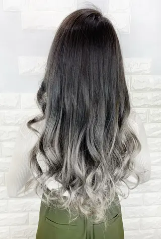 ロング カラー ヘアアレンジ Shelltie Fiel (シェルティフィエル)所属・次世代シールエクステ 錦糸町 小泉 朋之のヘアスタイル