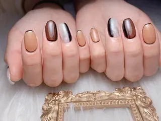 ネイル MiKi Nai池袋 長さだし得意のネイルデザイン