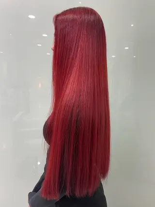 ロング カラー 弱酸性ストレート 髪質改善/小野寺のヘアスタイル