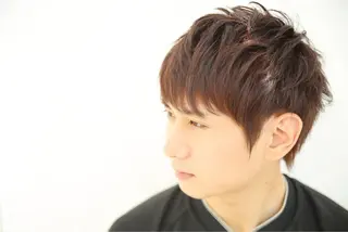 ショート カラー ヘアアレンジ メンズ Re:ta KANZOのヘアスタイル