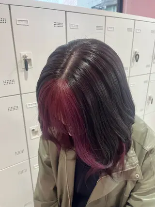 ロング カラー みう/仙台/暖色/ 艶髪/顔周りカット/のヘアスタイル