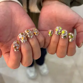 ネイル 栗田 ゆう子のネイルデザイン