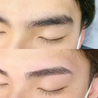 メンズ アイブロウ 中山 真由のマツエク・マツパデザイン