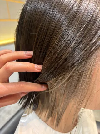 ミディアム 林 美月のヘアスタイル