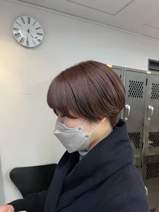 ショート INORI /フェイスレイヤーのヘアスタイル