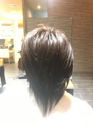 ミディアム メンズ 吉村 周馬のヘアスタイル