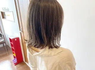 ミディアム カラー 鈴木 翔梧のヘアスタイル