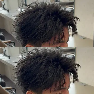 ショート パーマ メンズ 泉　将太/メンズ特化 /パーマ・縮毛矯正のヘアスタイル