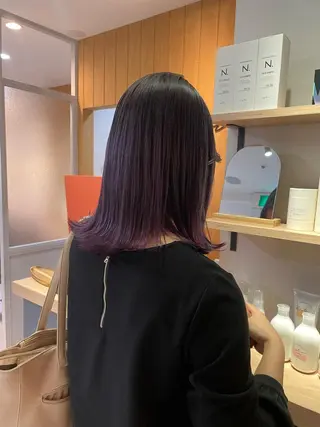 カラー yohaku所属・yohaku misakiのヘアスタイル