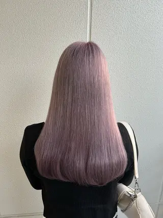 ロング カラー ヘアアレンジ 《暖色/韓国hair 》🇰🇷桑原ユキネのヘアスタイル