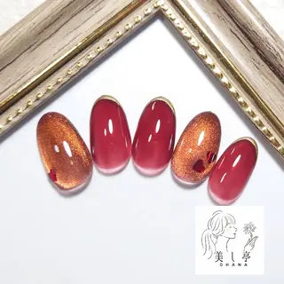 ネイル 美し亭 OHANAのネイルデザイン